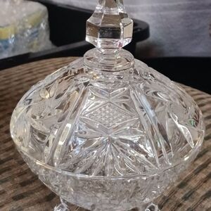 Footed Candy Dish  Vintage  Germany Made